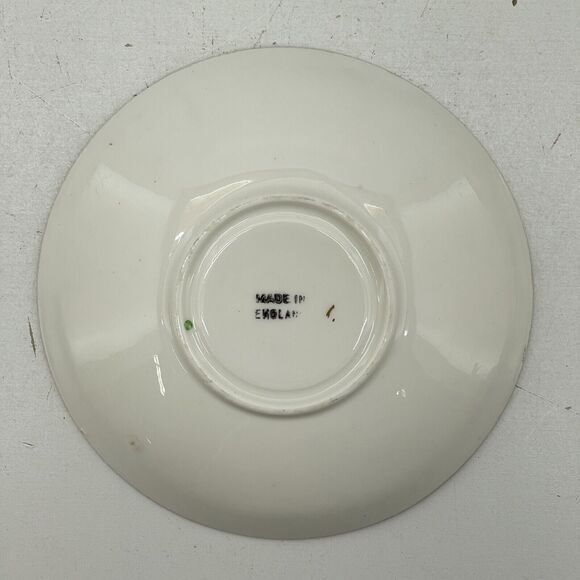 Tea Cup and Saucer Set 1834 Floral Design Fine Bone China Made in England - Picture 9 of 15